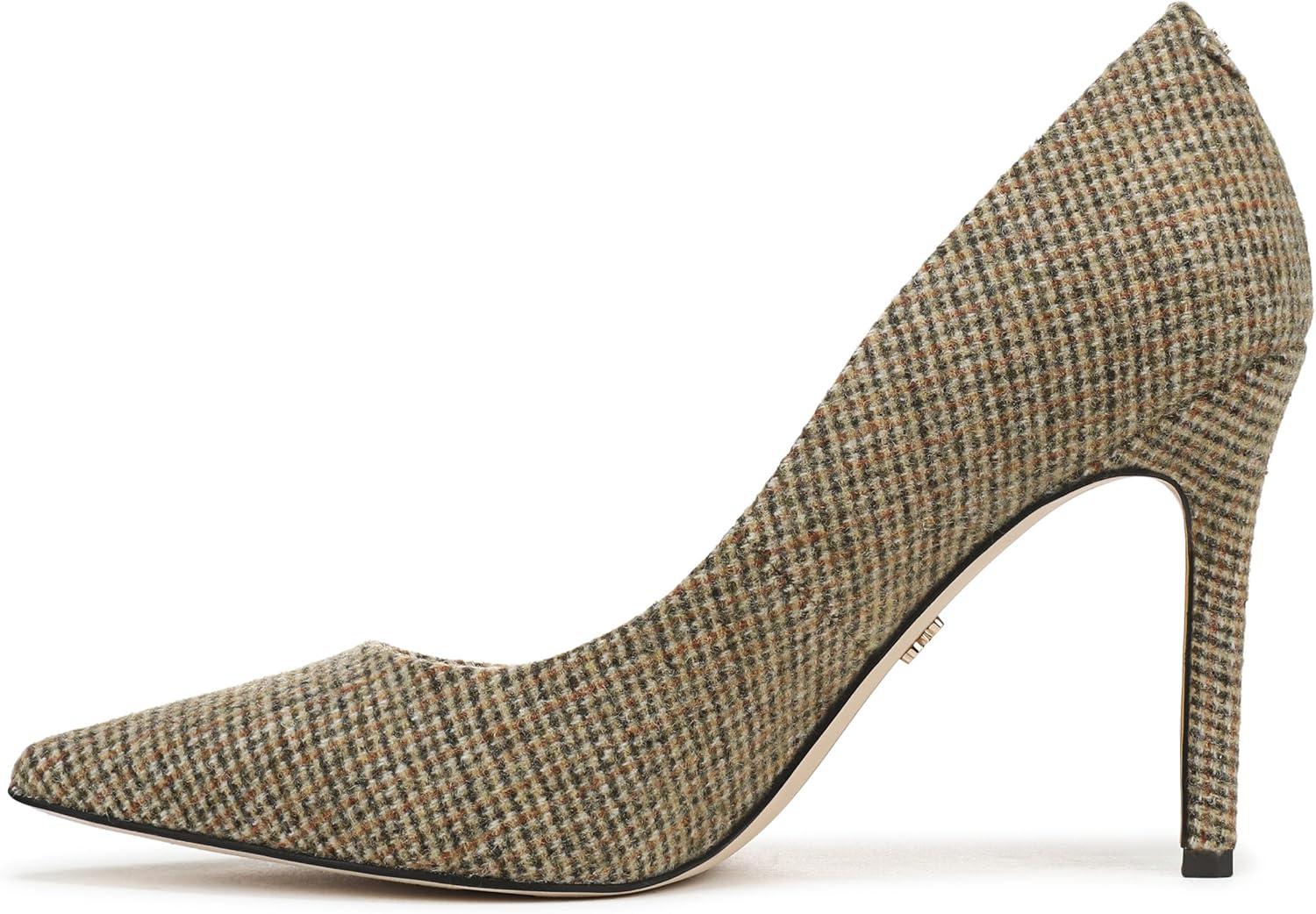 imageSam Edelman Womens Hazel Pump Olive Branch Plaid Multi