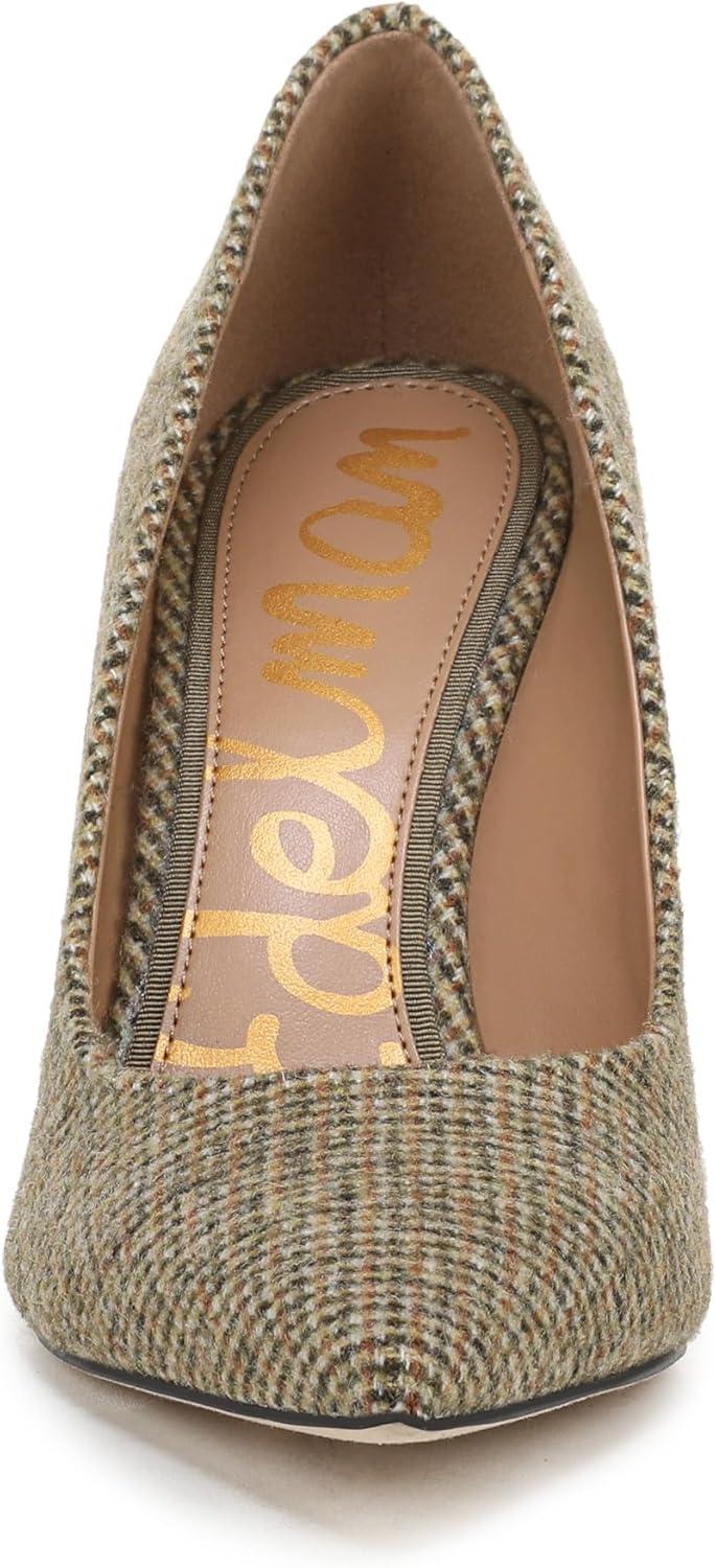 imageSam Edelman Womens Hazel Pump Olive Branch Plaid Multi