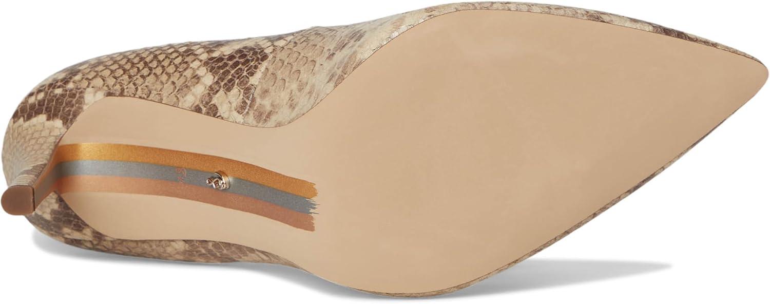 imageSam Edelman Womens Hazel Pump Sesame Snake 6