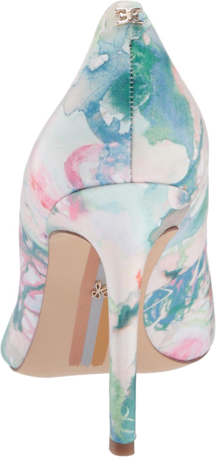 imageSam Edelman Womens Hazel dress PumpPastel Multi Watercolor Tiedye Leather