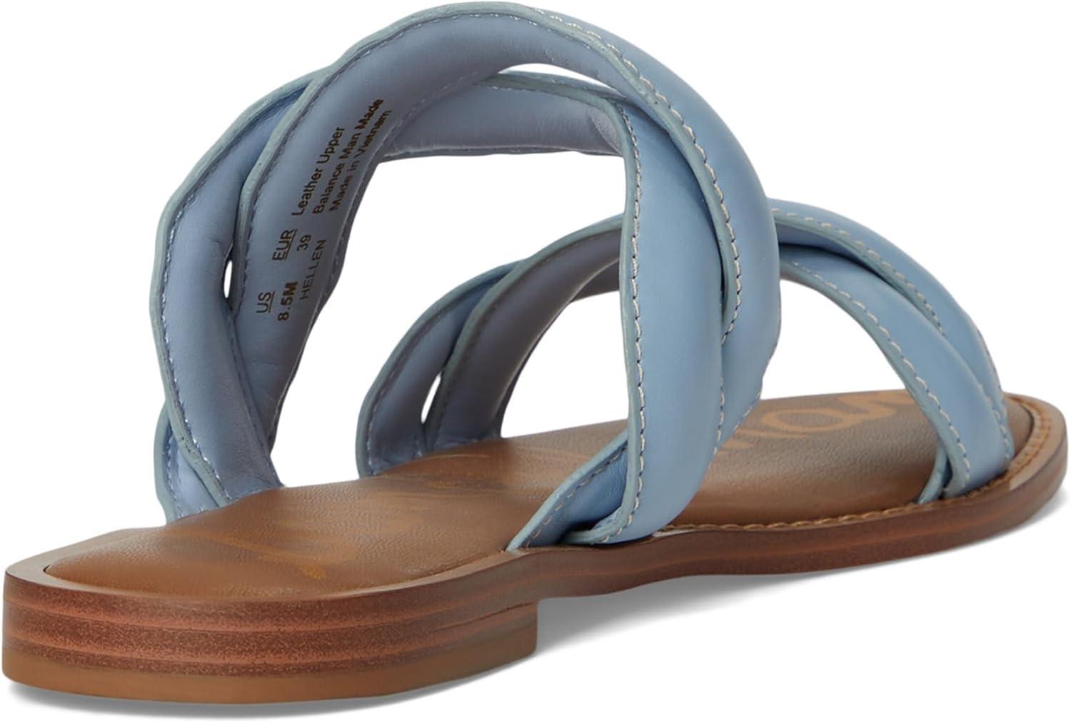 imageSam Edelman Womens Hellen Flat SandalBlue Breeze