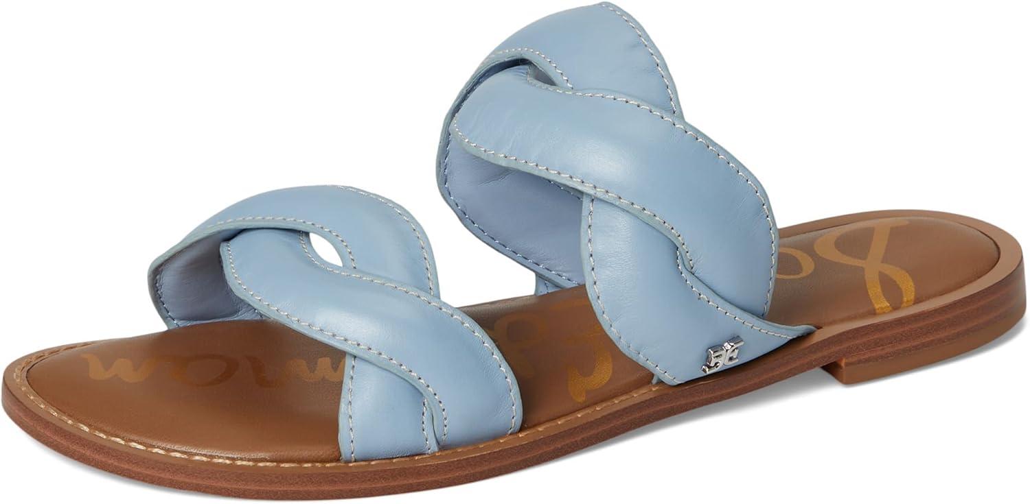 imageSam Edelman Womens Hellen Flat SandalBlue Breeze