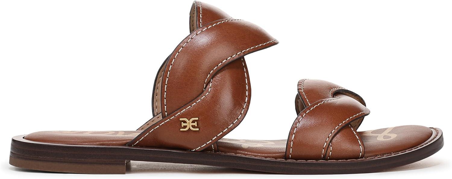 imageSam Edelman Womens Hellen Flat SandalCognac