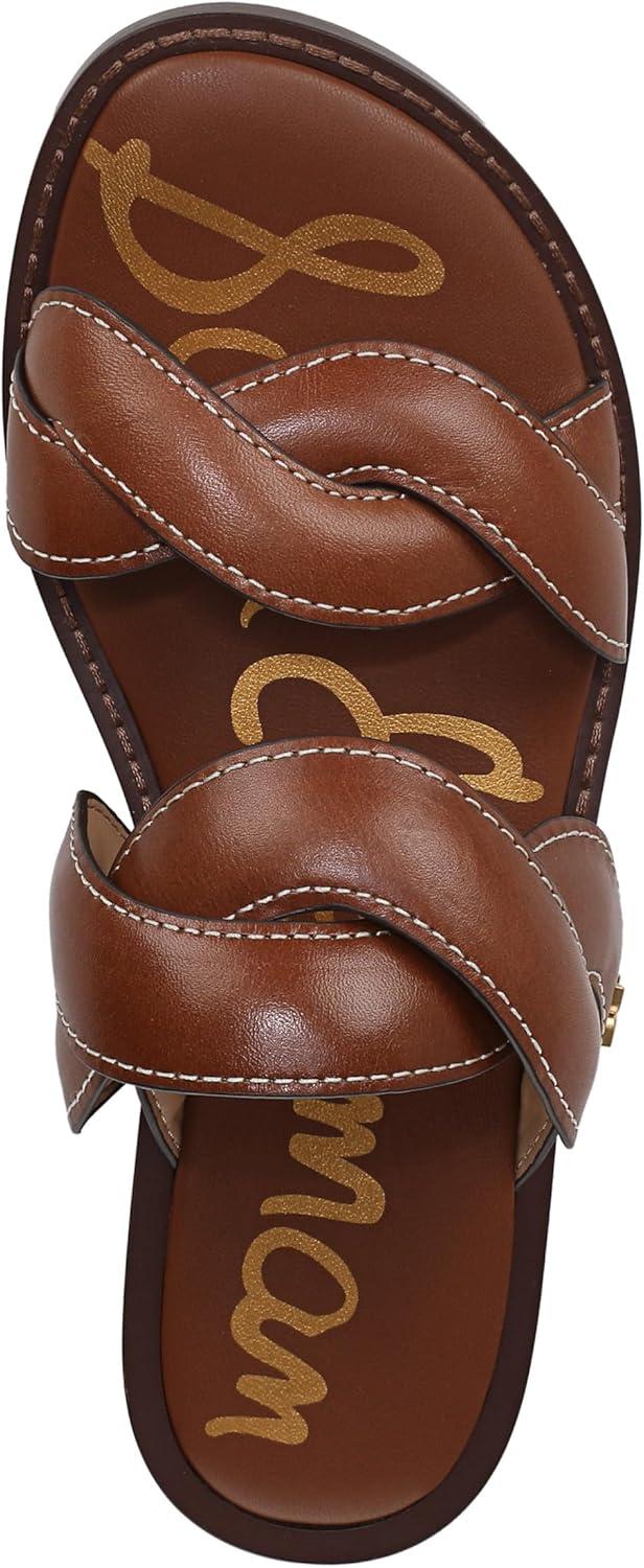 imageSam Edelman Womens Hellen Flat SandalCognac