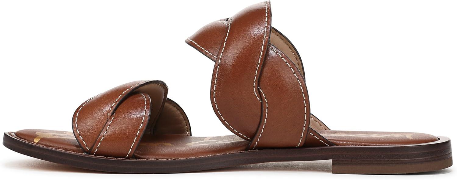 imageSam Edelman Womens Hellen Flat SandalCognac