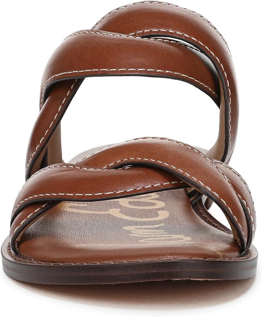 imageSam Edelman Womens Hellen Flat SandalCognac