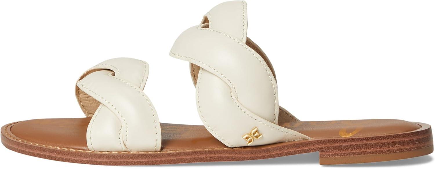 imageSam Edelman Womens Hellen Flat SandalModern Ivory