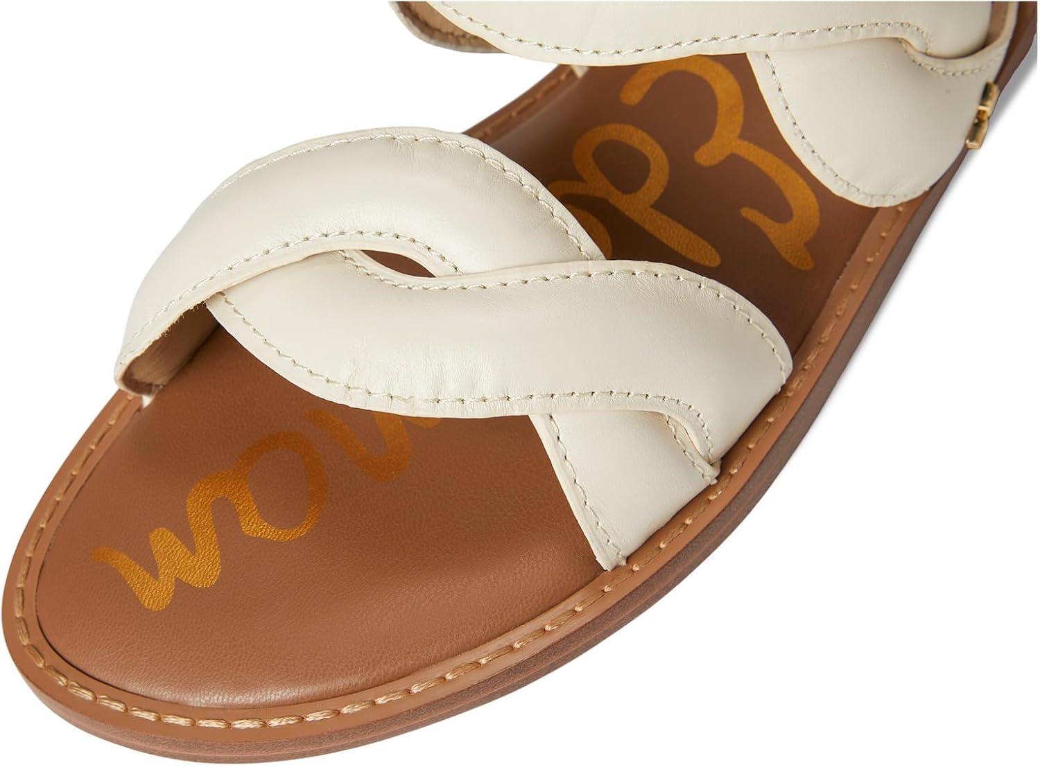 imageSam Edelman Womens Hellen Flat SandalModern Ivory