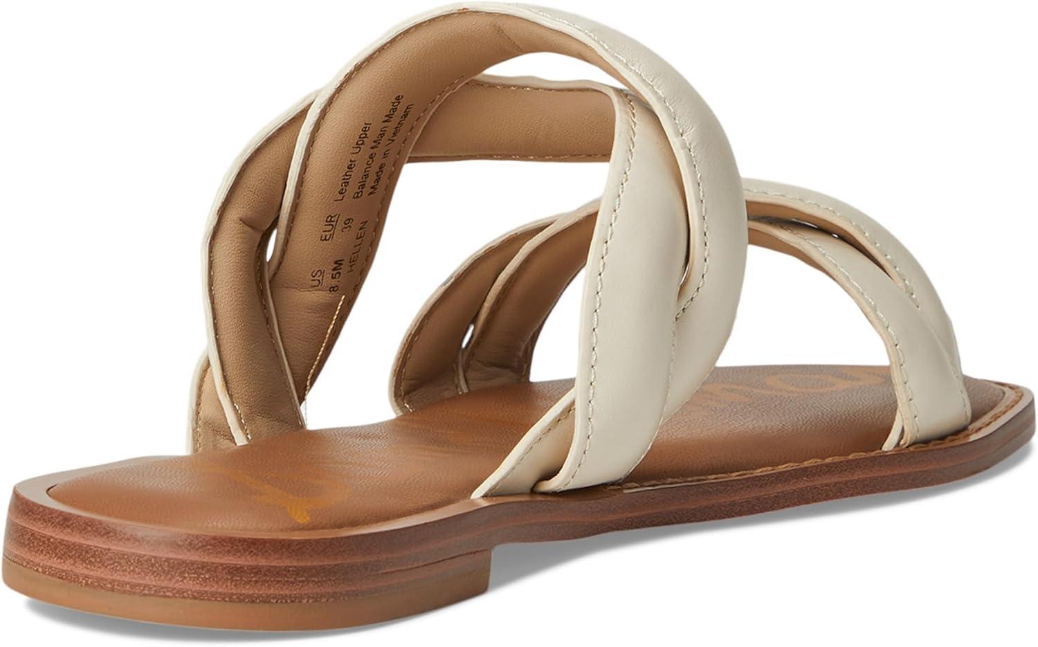 imageSam Edelman Womens Hellen Flat SandalModern Ivory