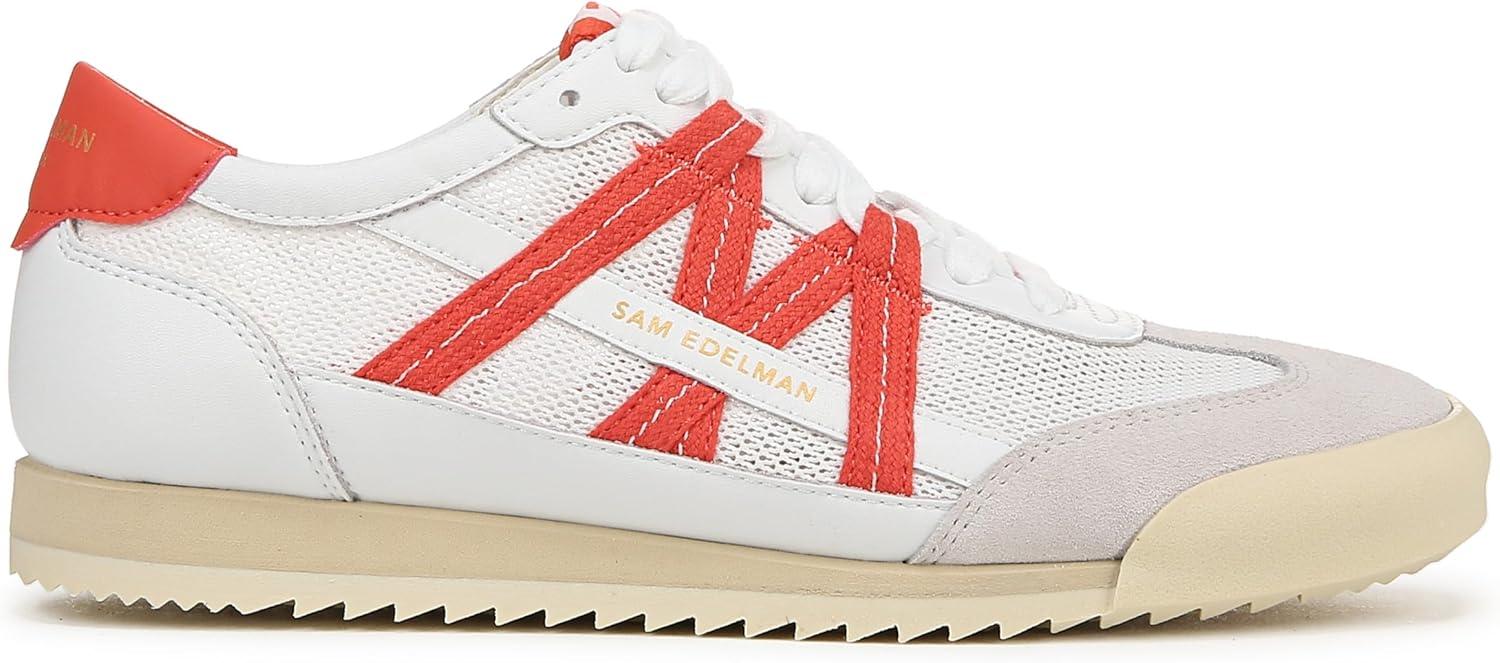imageSam Edelman Womens Irma SneakerWhitePersimmon