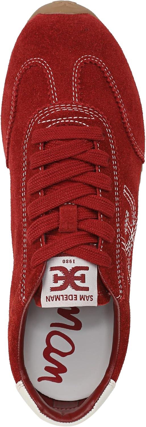 imageSam Edelman Womens Isella SneakerDeep Scarlet