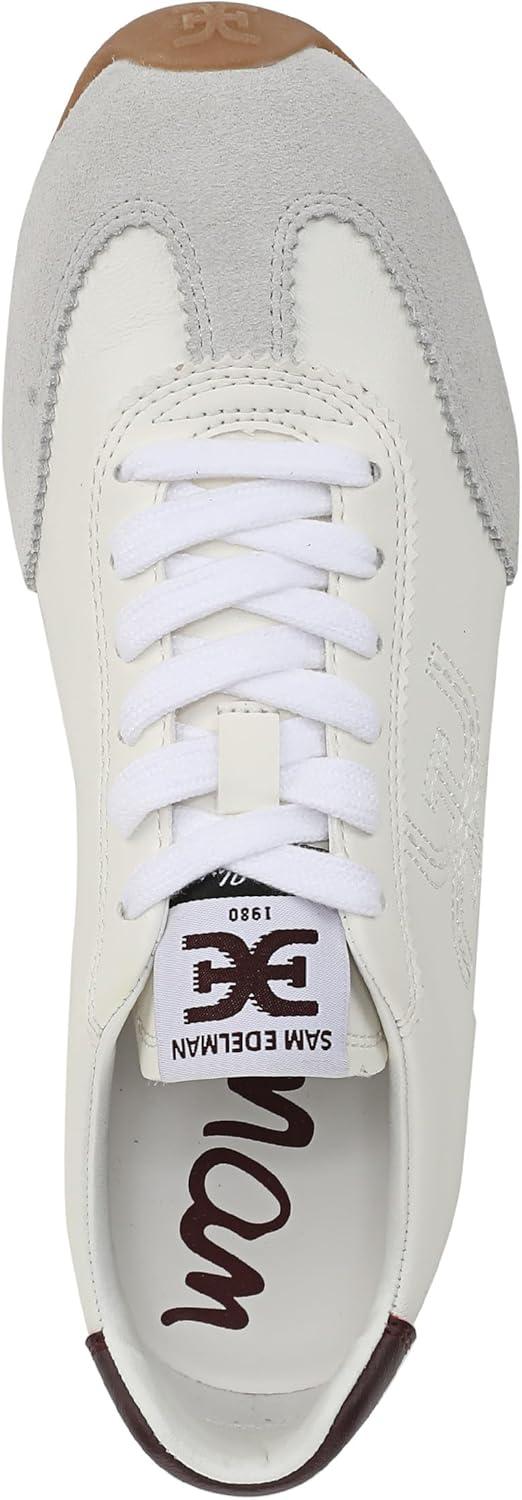 imageSam Edelman Womens Isella SneakerOptic WhitePlum Wine