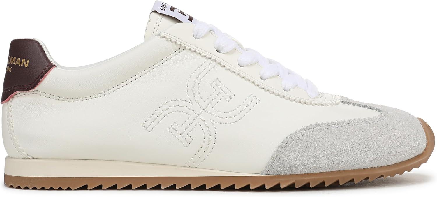 imageSam Edelman Womens Isella SneakerOptic WhitePlum Wine