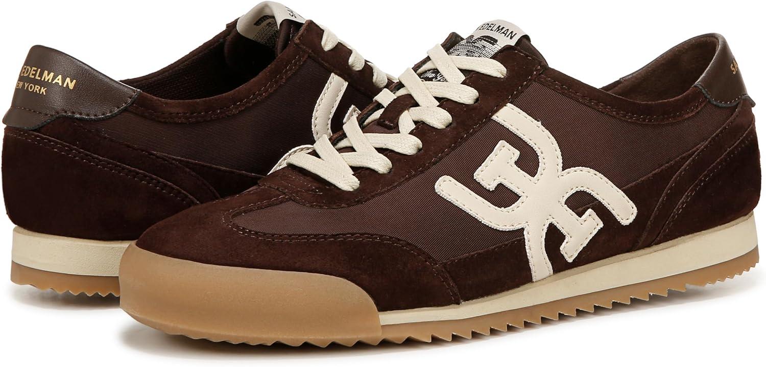 imageSam Edelman Womens Ivey SneakerCafe NoirAntique White