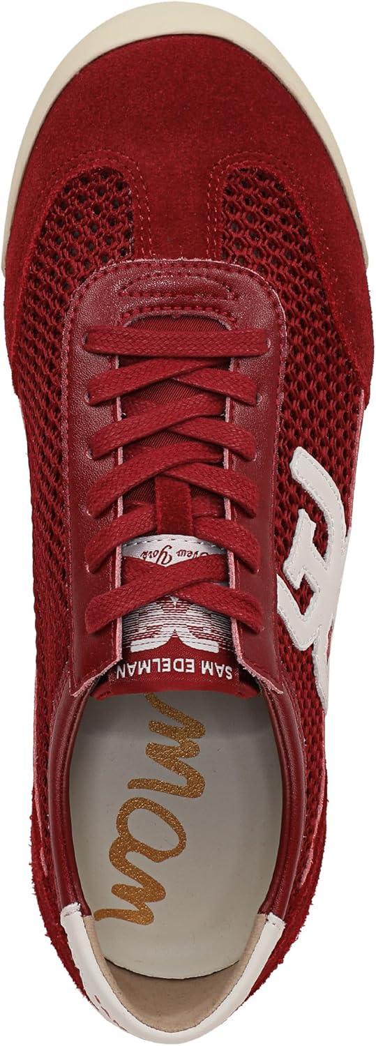 imageSam Edelman Womens Ivey SneakerDeep ScarletWhite Mesh