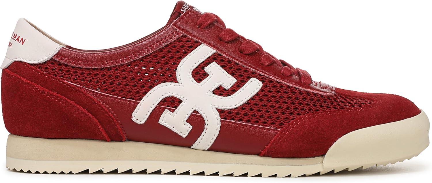 imageSam Edelman Womens Ivey SneakerDeep ScarletWhite Mesh