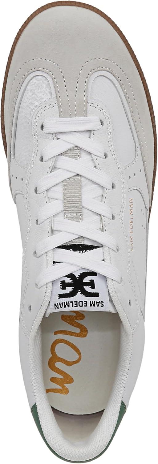 imageSam Edelman Womens Kallen SneakerRun WhiteGreen Garden