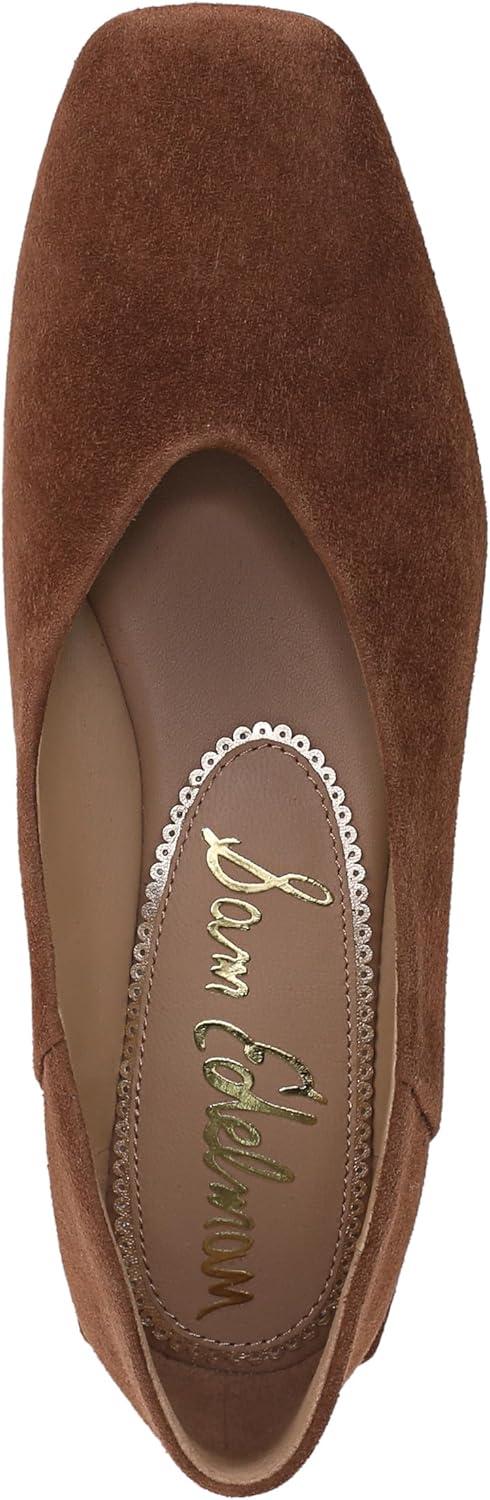 imageSam Edelman Womens Kasey Ballet FlatDark Terra Toffee