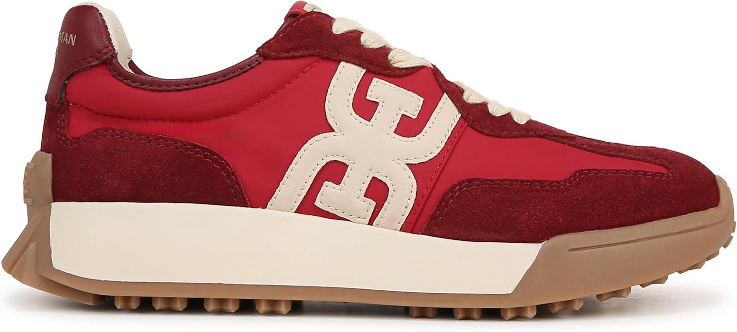 imageSam Edelman Womens Langley SneakerDeep Scarlet