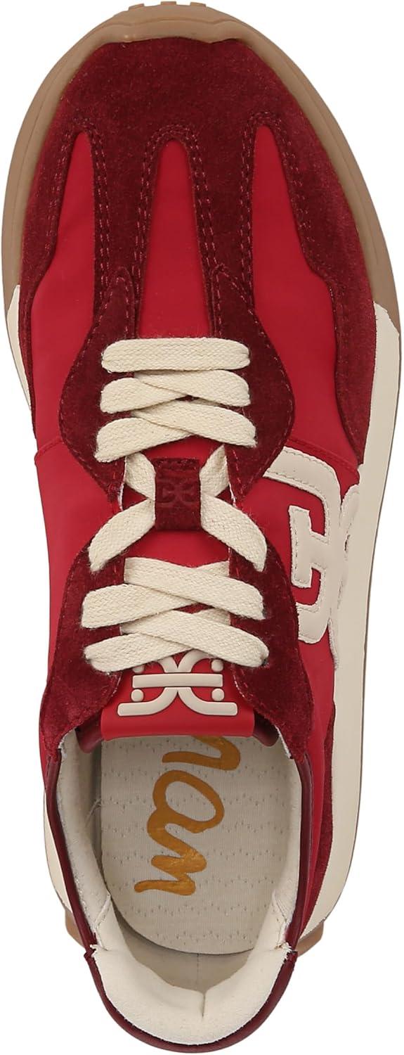 imageSam Edelman Womens Langley SneakerDeep Scarlet
