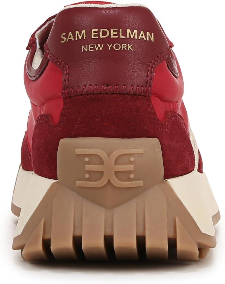 imageSam Edelman Womens Langley SneakerDeep Scarlet