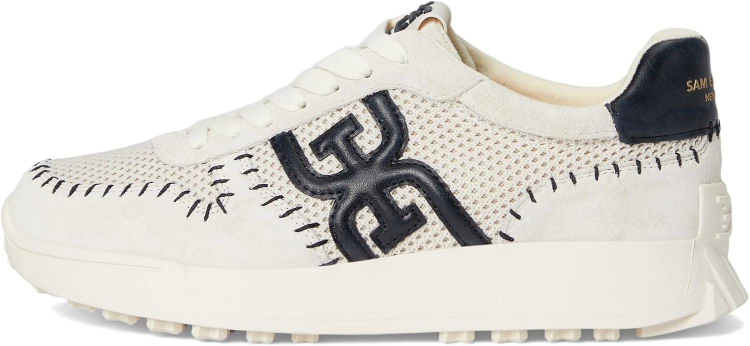 imageSam Edelman Womens Langley SneakerIvoryBlack Crochet