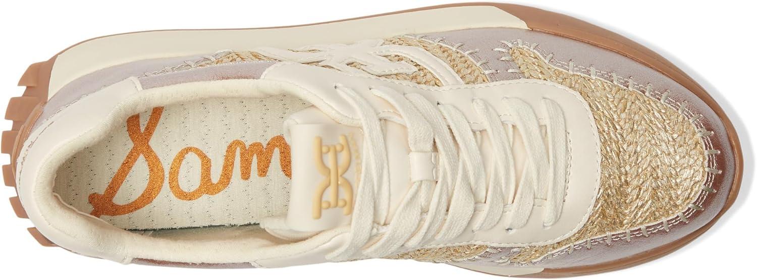imageSam Edelman Womens Langley SneakerNaturalGold Raffia