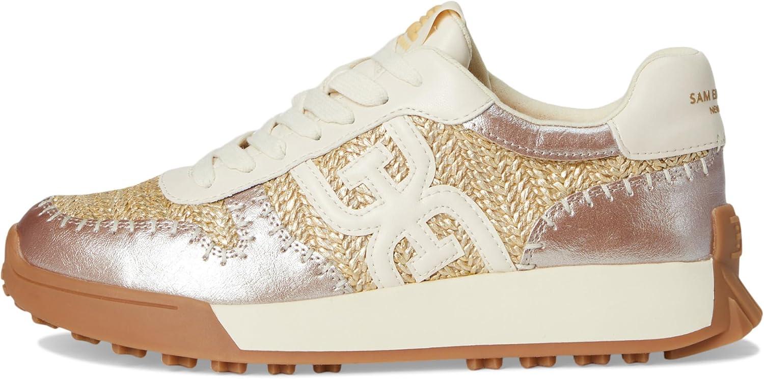 imageSam Edelman Womens Langley SneakerNaturalGold Raffia