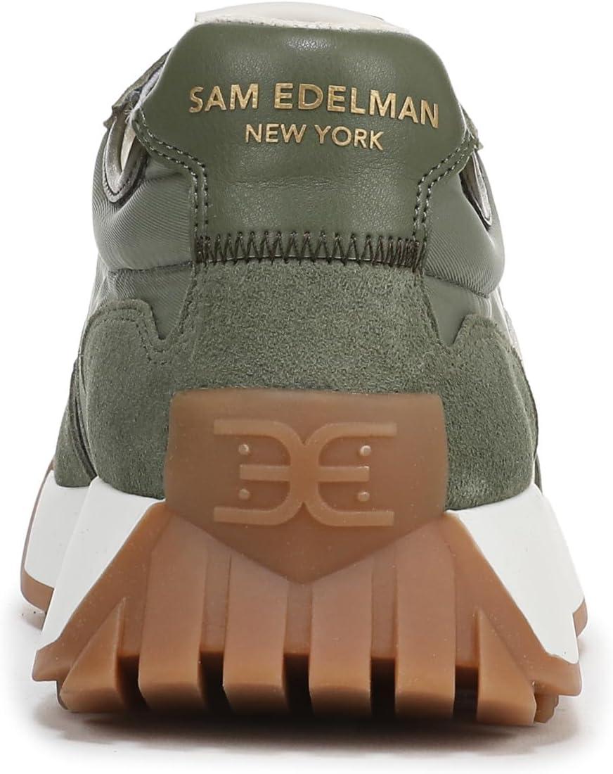 imageSam Edelman Womens Langley SneakerOlive Suede Multi