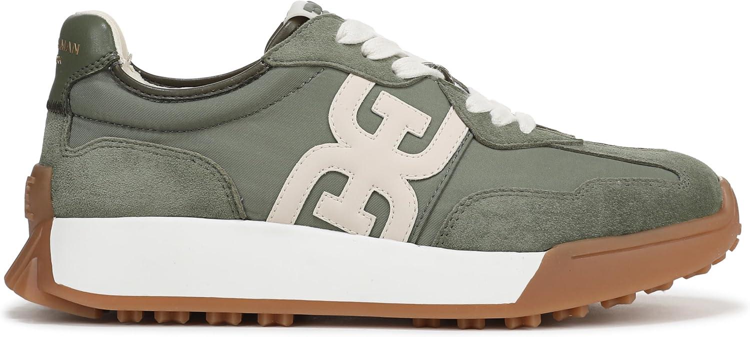 imageSam Edelman Womens Langley SneakerOlive Suede Multi