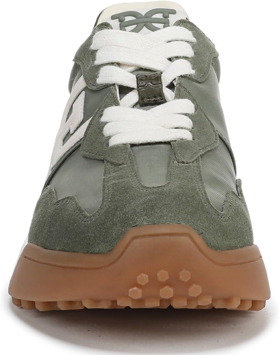 imageSam Edelman Womens Langley SneakerOlive Suede Multi