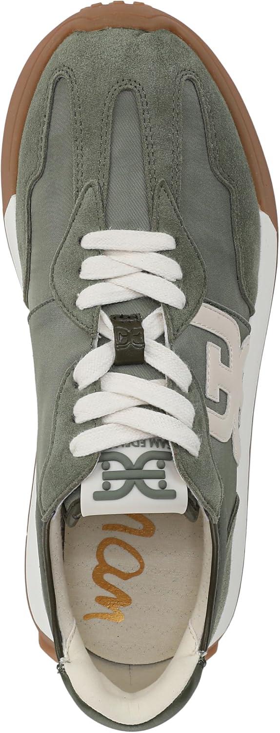 imageSam Edelman Womens Langley SneakerOlive Suede Multi