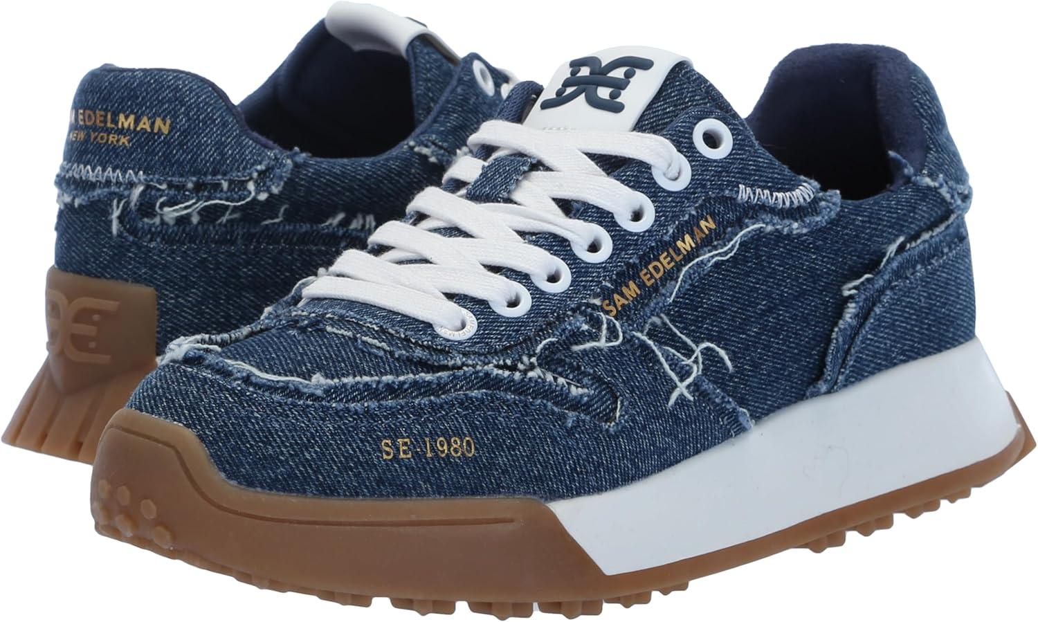 imageSam Edelman Womens Layla SneakerBlue Multi Fray