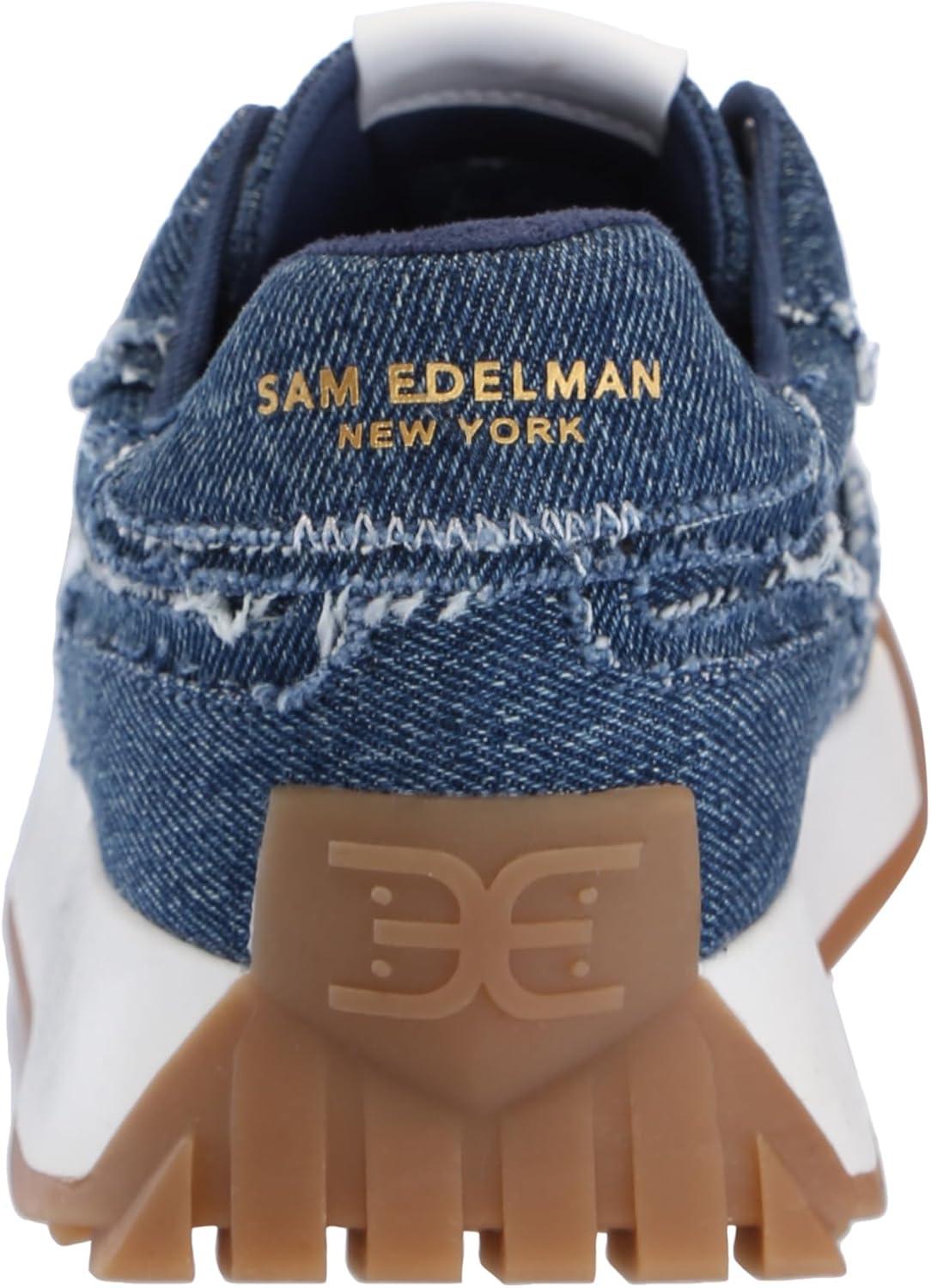 imageSam Edelman Womens Layla SneakerBlue Multi Fray