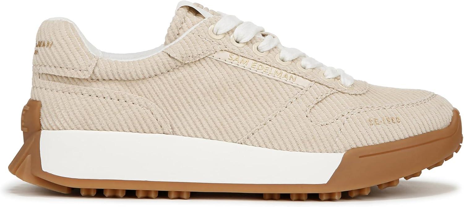 imageSam Edelman Womens Layla SneakerBone Corduroy