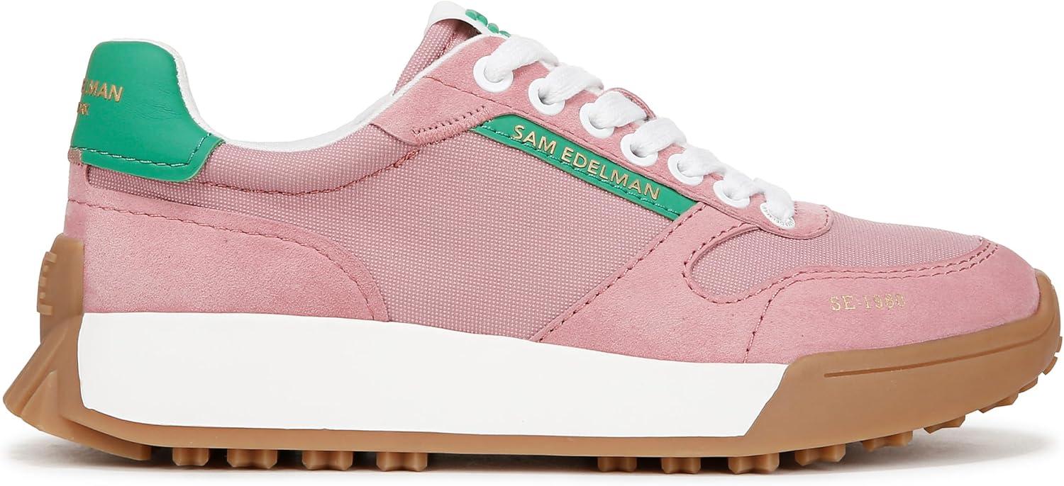 imageSam Edelman Womens Layla SneakerBubblegum PinkGreen Garden