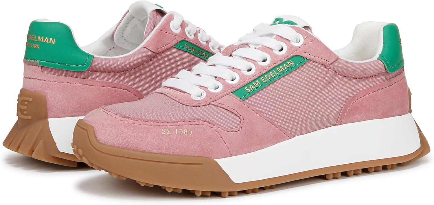 imageSam Edelman Womens Layla SneakerBubblegum PinkGreen Garden