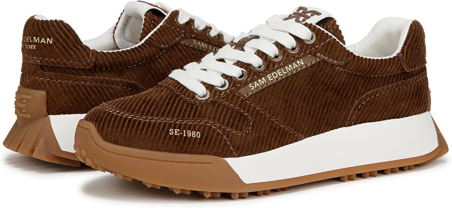 imageSam Edelman Womens Layla SneakerCinnamon Corduroy