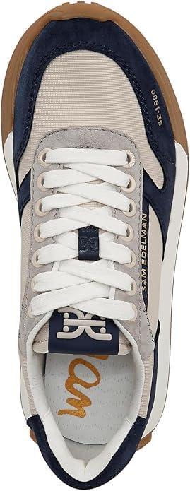 imageSam Edelman Womens Layla SneakerHudson NavyBeigeGrey