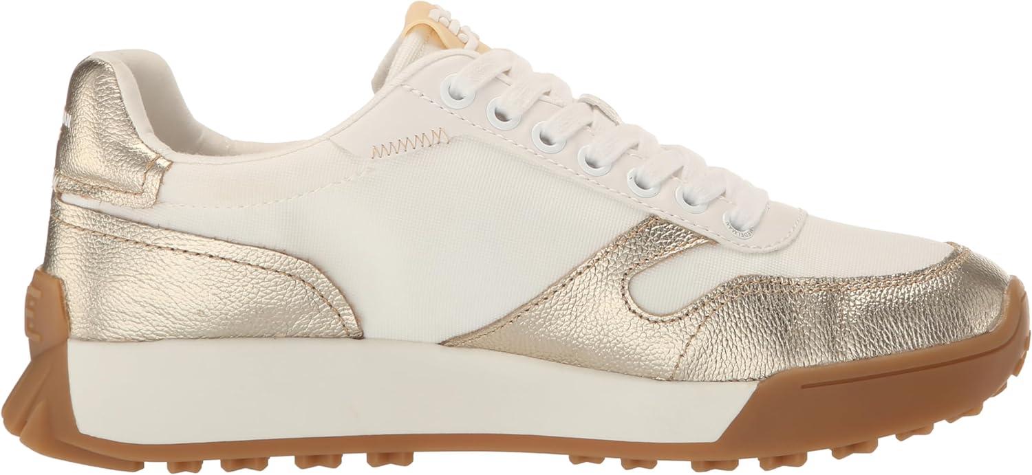 imageSam Edelman Womens Layla SneakerOff WhiteMolten Gold