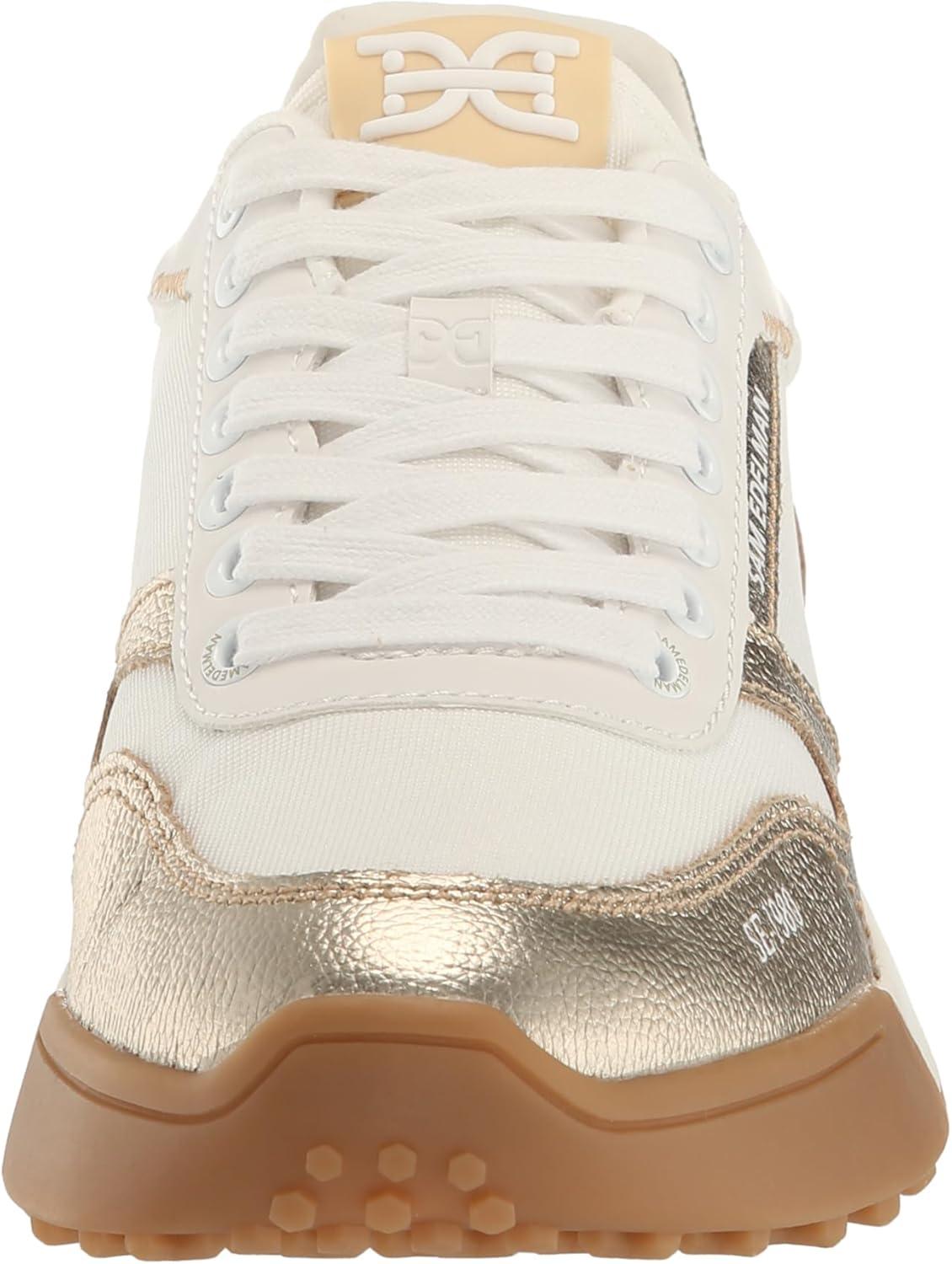 imageSam Edelman Womens Layla SneakerOff WhiteMolten Gold
