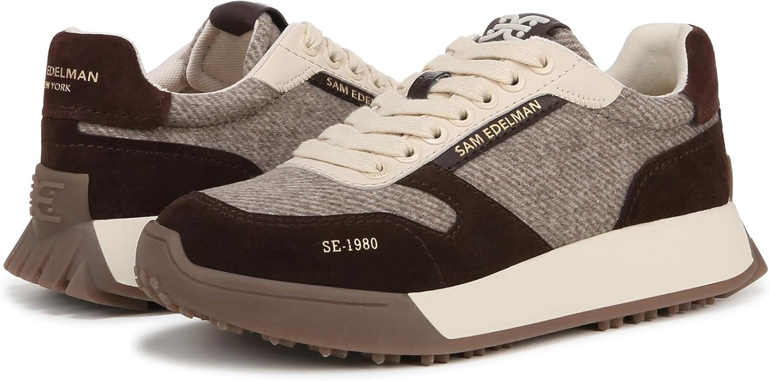 imageSam Edelman Womens Layla SneakerPinto Brown Multi