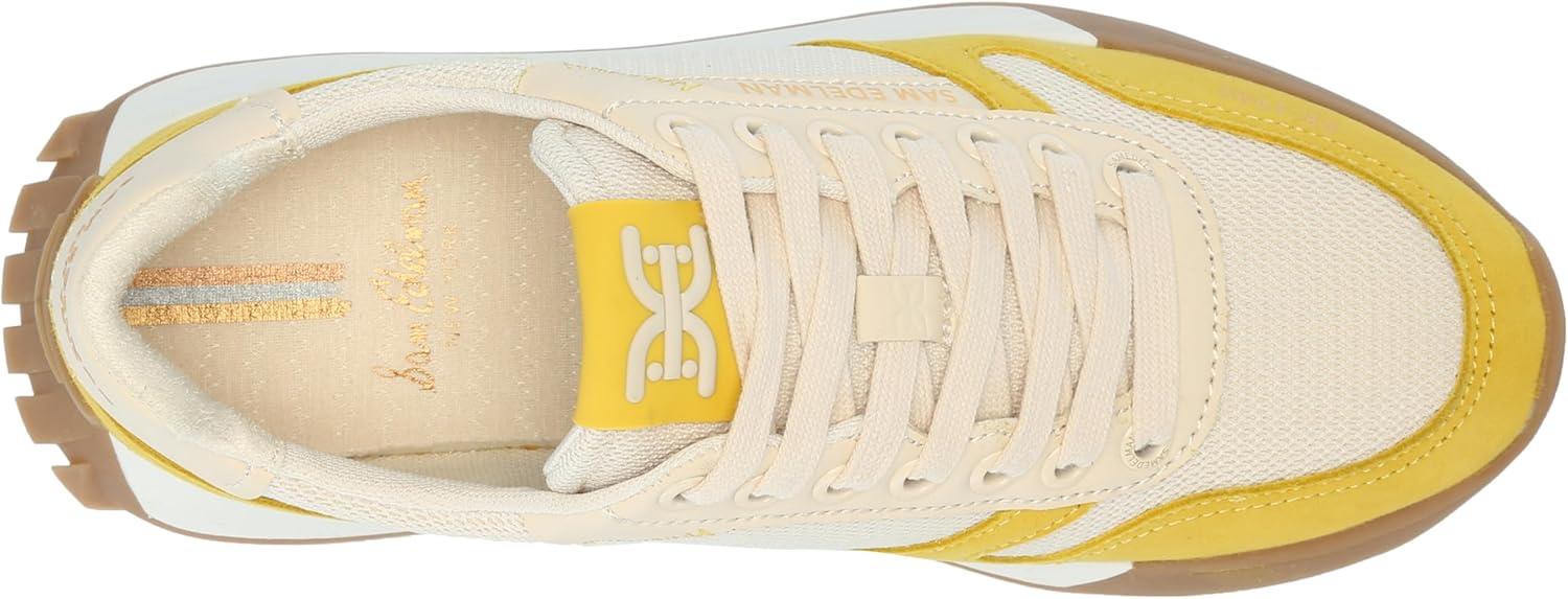 imageSam Edelman Womens Layla SneakerSaffron YellowIvory