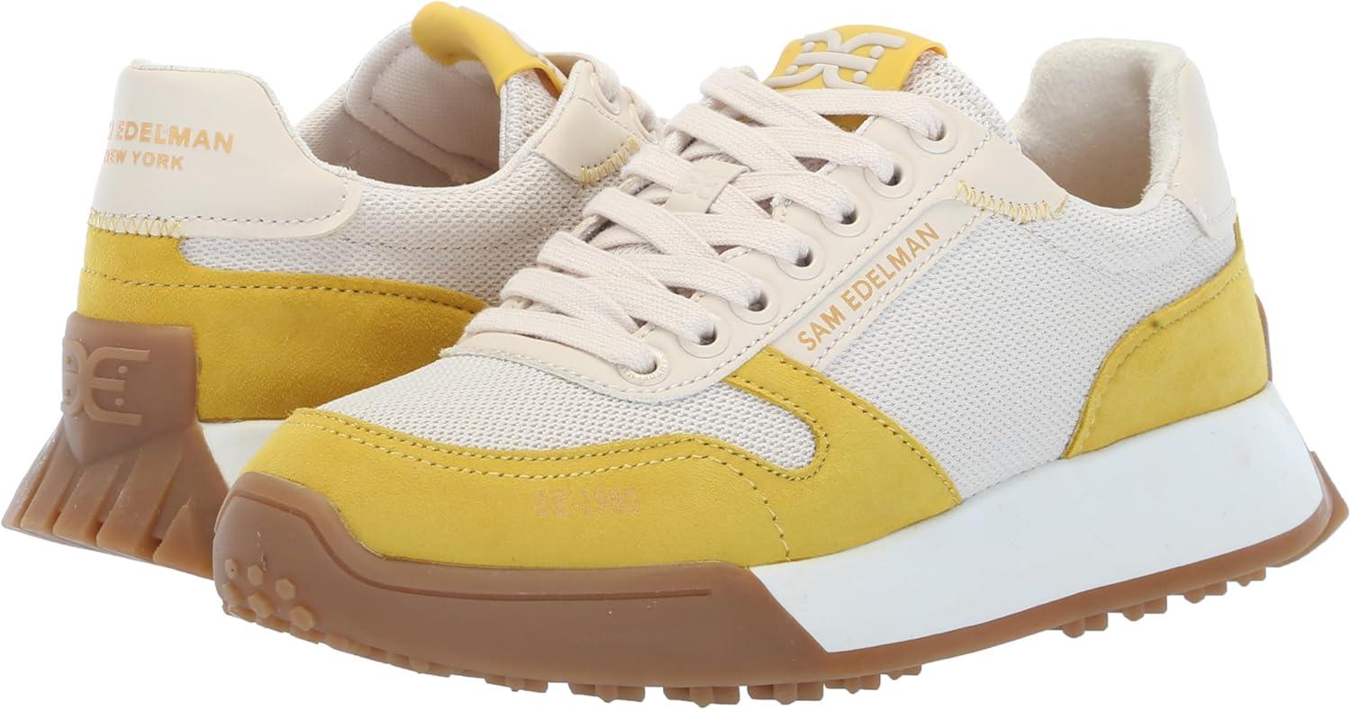 imageSam Edelman Womens Layla SneakerSaffron YellowIvory