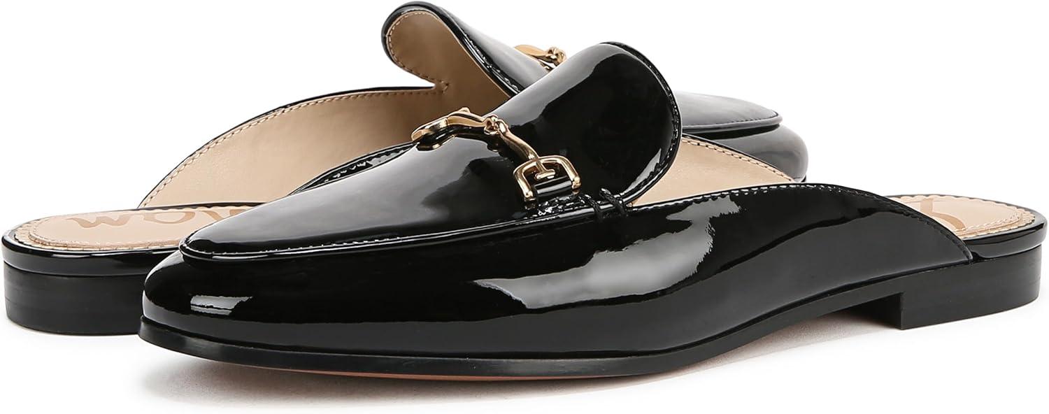 imageSam Edelman Womens Linnie Loafer Black Patent Leather 8