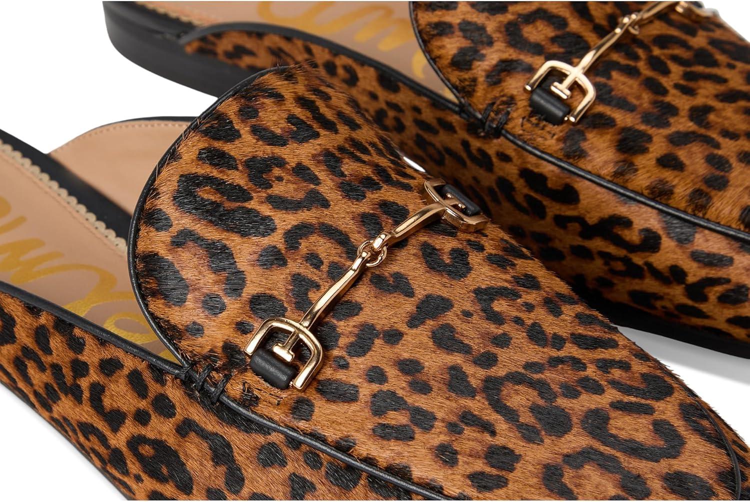 imageSam Edelman Womens Linnie Loafer Brown Leopard Calfhair Multi 6