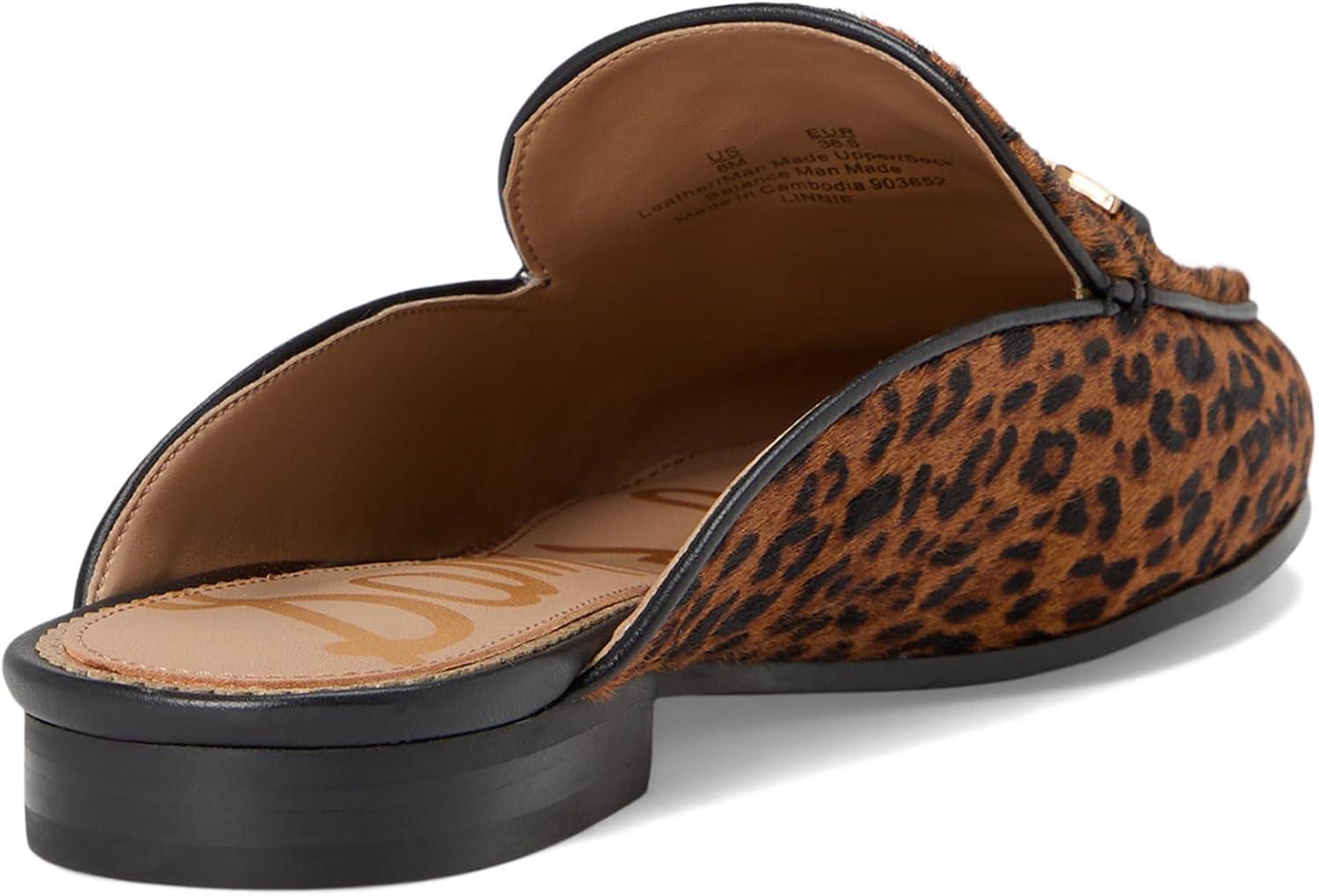 imageSam Edelman Womens Linnie Loafer Brown Leopard Calfhair Multi 6