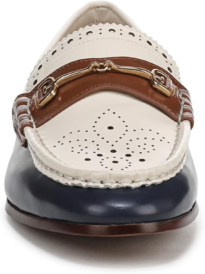 imageSam Edelman Womens Liona LoaferNavyModern IvoryRich Saddle
