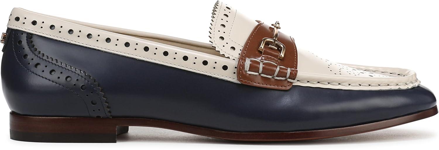 imageSam Edelman Womens Liona LoaferNavyModern IvoryRich Saddle
