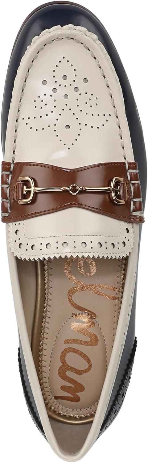 imageSam Edelman Womens Liona LoaferNavyModern IvoryRich Saddle